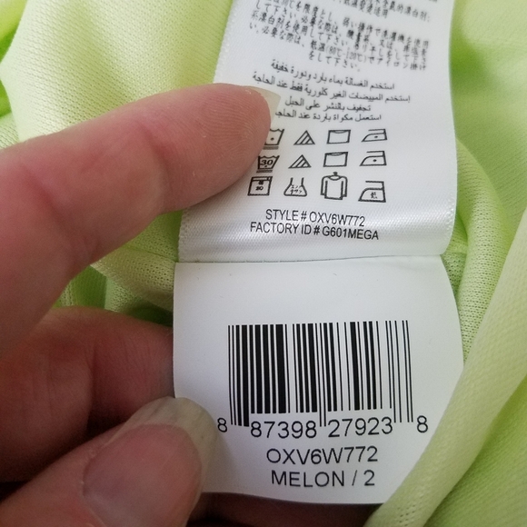 BCBGeneration Melon One Shoulder Dress 2 NWT - Picture 5 of 15